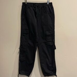 Nordstrom Supplies Black Cargo Pants s L